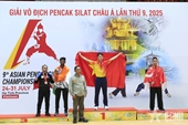 វៀតណាមជាប់ចំណាត់ថ្នាក់លេខ១ ក្នុងការប្រកួតកីឡាបញ្ចសីលាជើងឯកអាស៊ីឆ្នាំ២០២៥